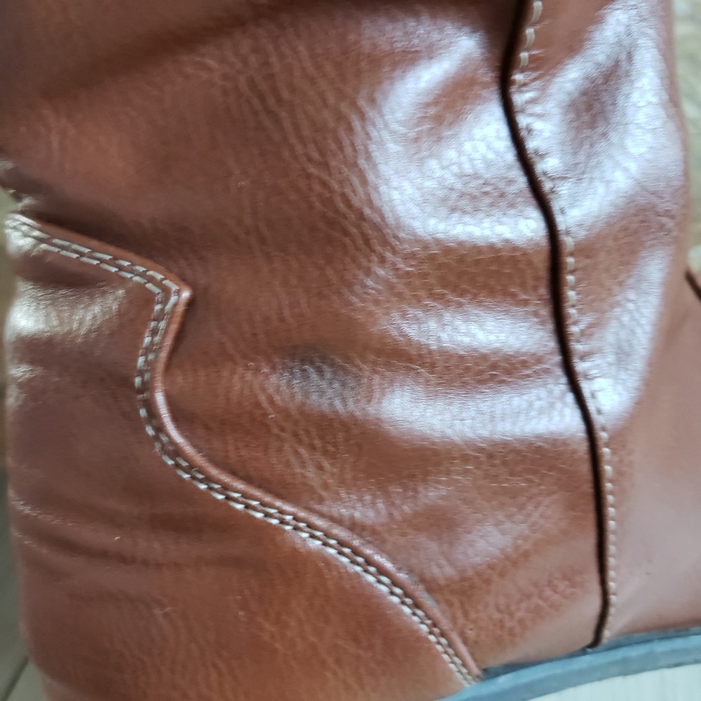 Muk Luks Chestnut Over the Knee Boots - Picture 14 of 15